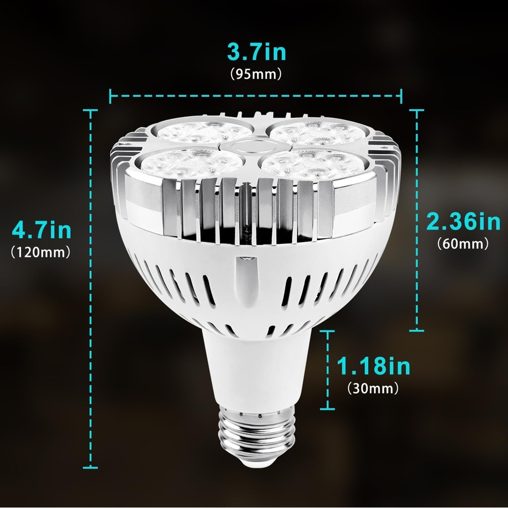 Silver LED Spotlight Bulb - Picture 8 of 12
